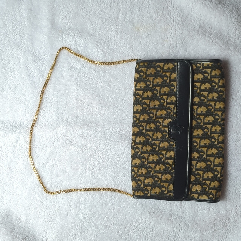 DIOR Vintage 30 Montaigne Monogram Shoulder Bag